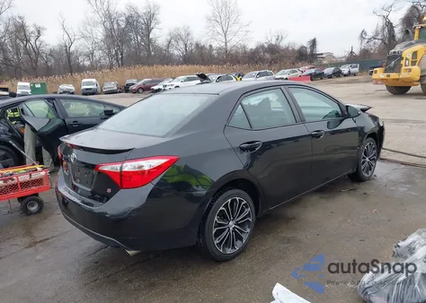 2016 Toyota Corolla S Plus z USA, uszkodzony, nr VIN 2T1BURHE5GC595381